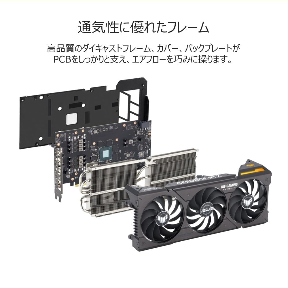 Amazon | ASUS NVIDIA RTX4060TI 搭載 ビデオカード TUF-RTX4060TI-O8G
